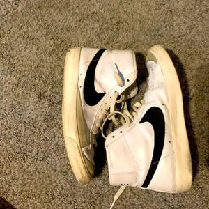 High top nike blazers